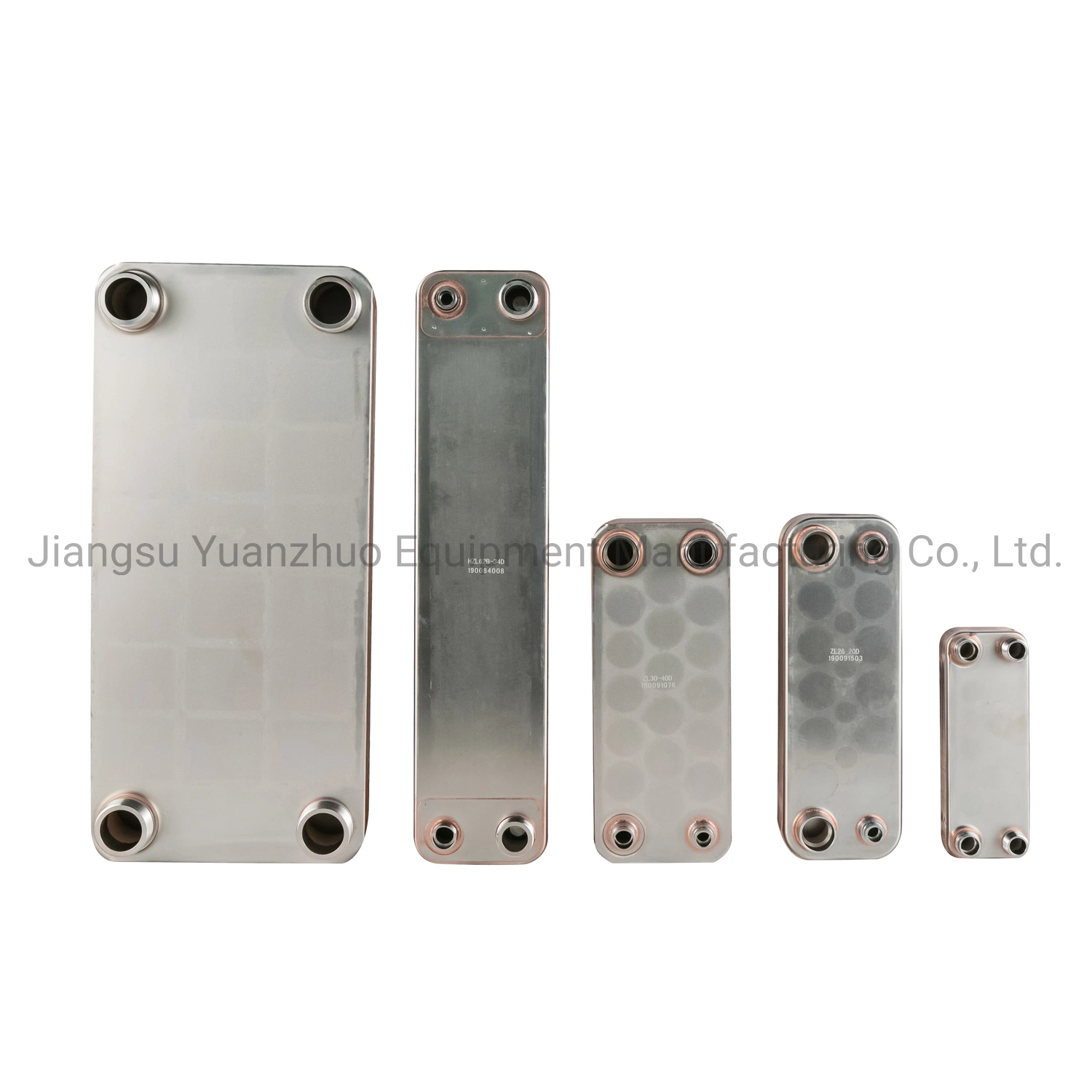 Zl120A P120 Copper Brazed Stainless Steel Plate Heat Exchanger Work as Evaportator Ce UL Approved