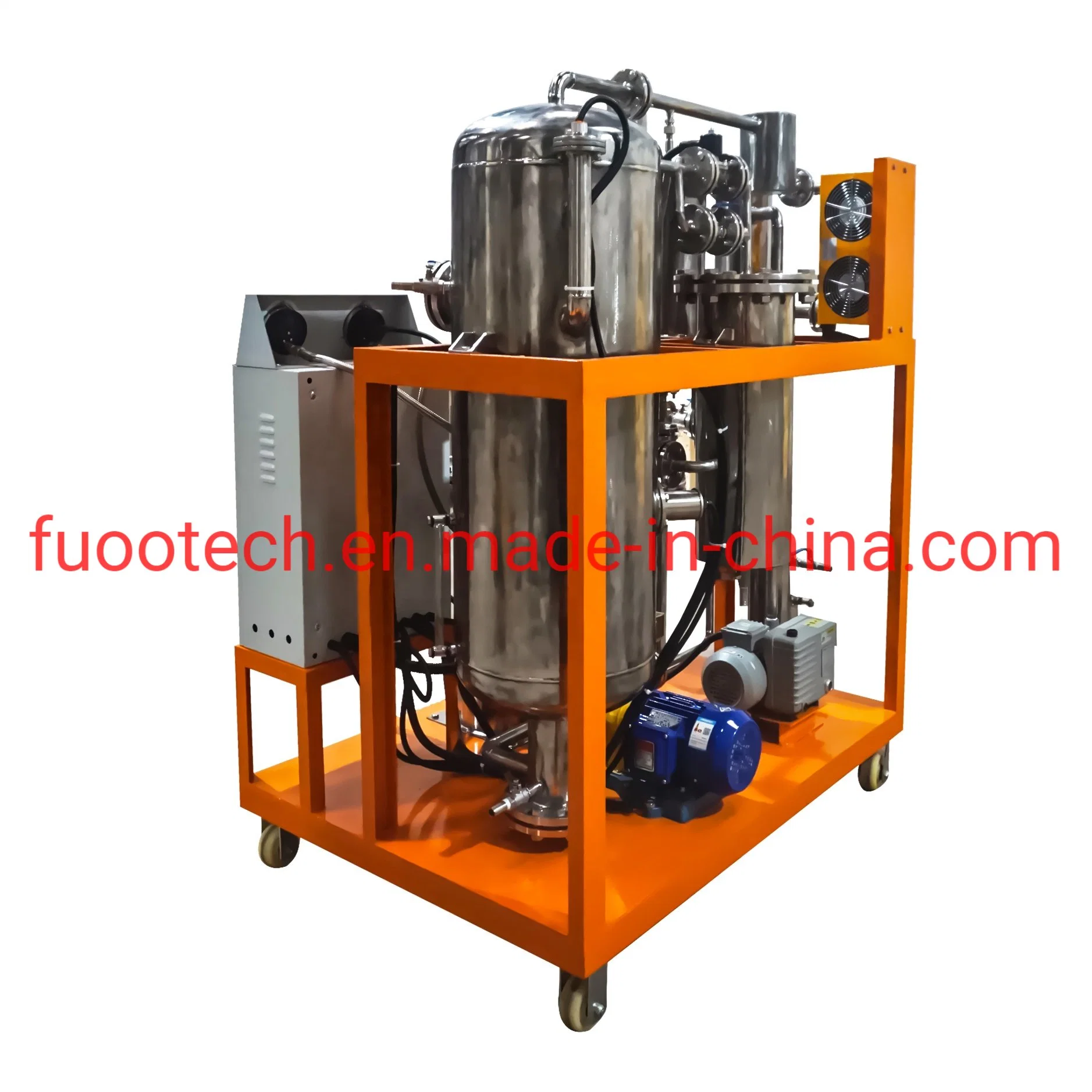 Contaminated Ehc Hfd46 Fire Resistant Hydraulic Oil Purifier Mobile Phosphate Ester Fluids Purification System