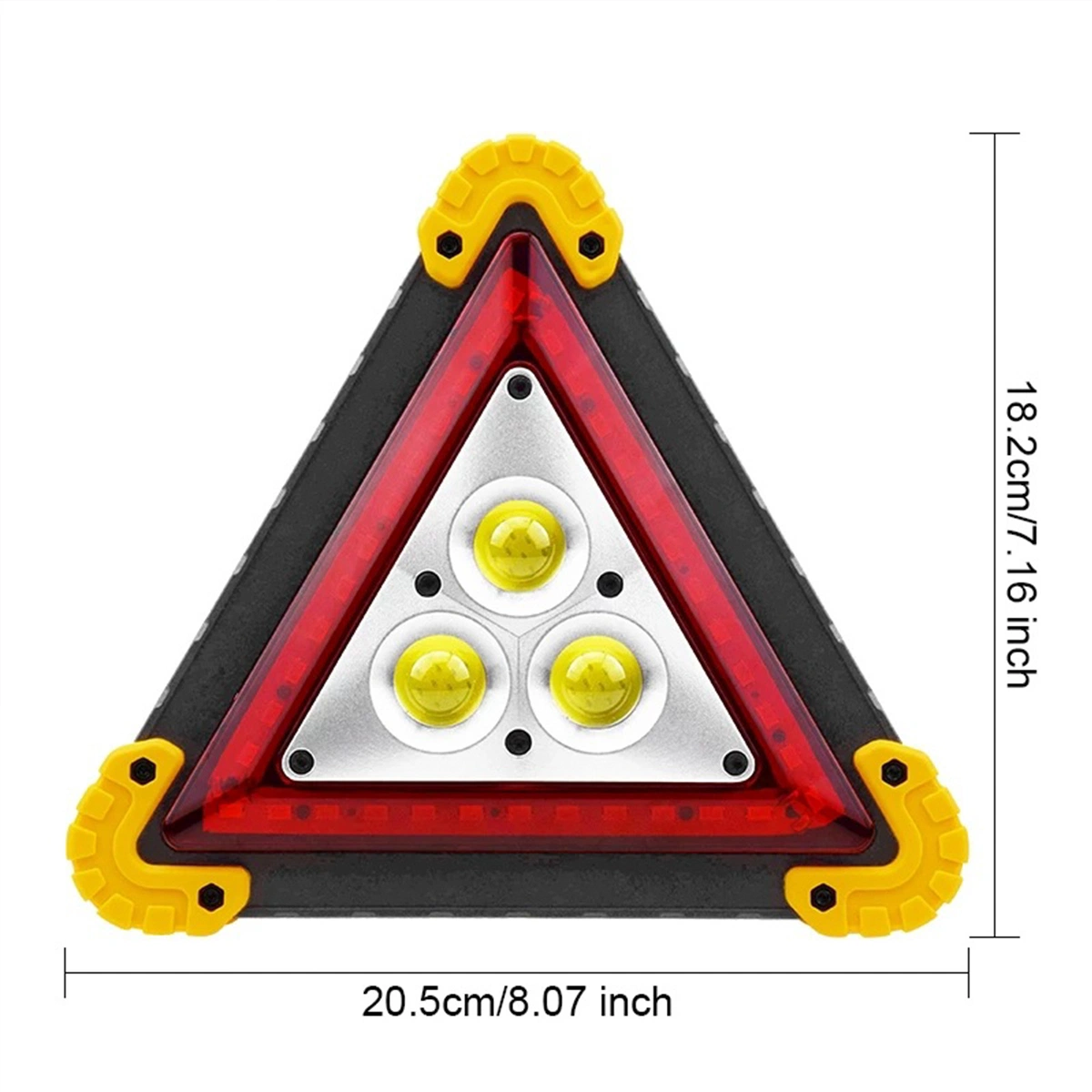 Lampe de secours de voiture lampe de travail lampe de poche batterie de photoscope LED COB