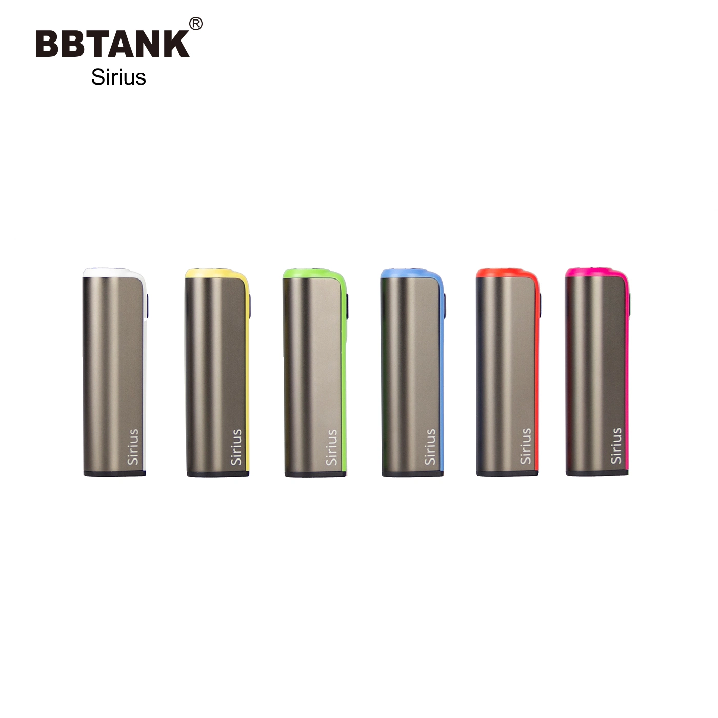 Palm Size 650 mAh Recharge Vape Pen Bbtank Sirius 510 Thread Battery