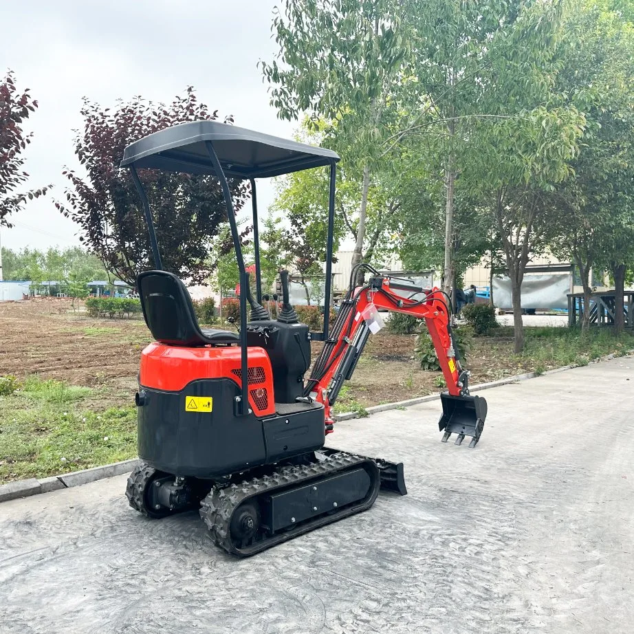 Mini Excavators Bagger Small Excavator with Boom Swing Euro 5 Engine