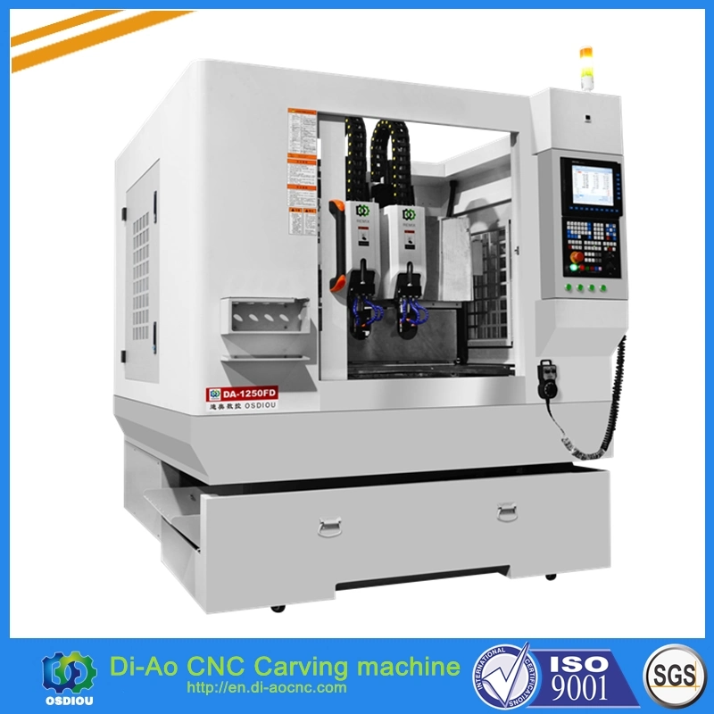 2.5D / 3D Knife Magazine CNC Carving Machine fabricante para polimento / perfuração / fresagem / chanfragem / corte / carving / Engraving