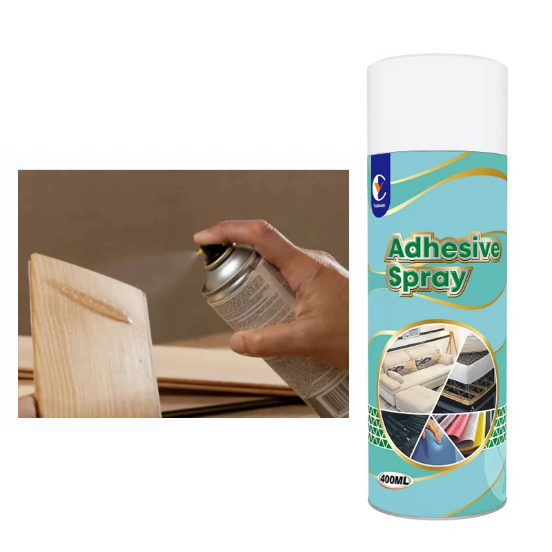 Pressure Sensitive Contact Adhesive Spray Glue Multipurpose Spray Adhesive for Leather PVC Synthetic Spray Glue