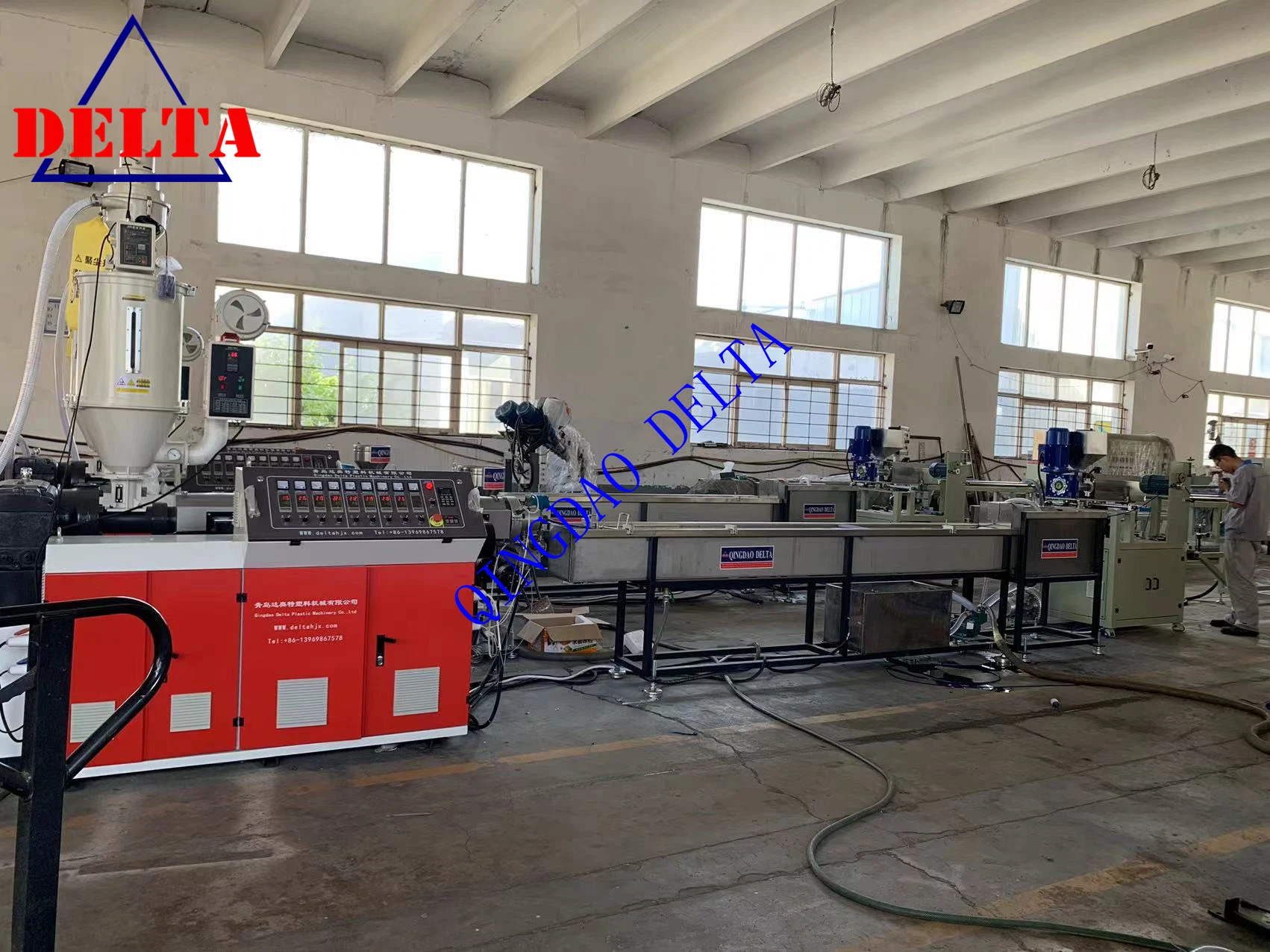 Swimming Pool Water Pond Tank Cleaning Hose Extruder Machine