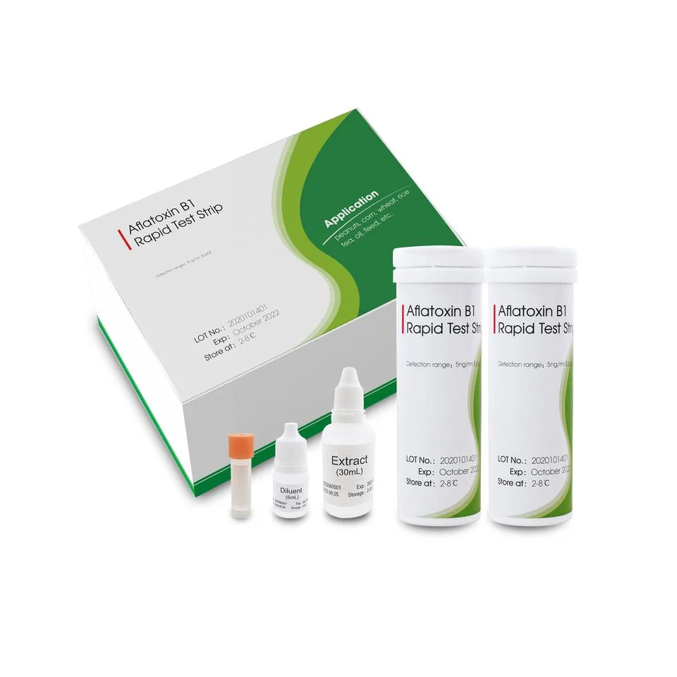 Sicherheitstests Aflatoxin M1 Rapid Detection Strip/Aflatoxin Test Kit