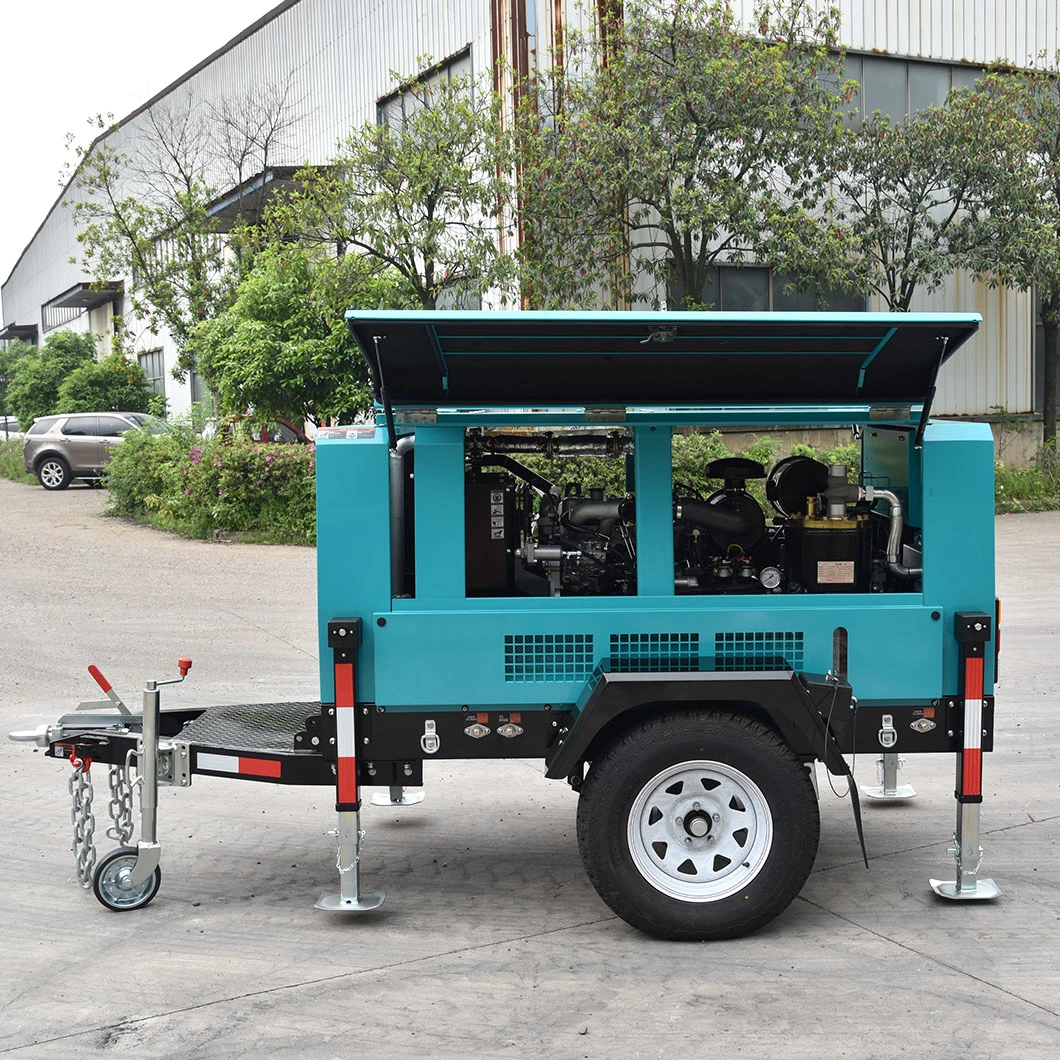 185cfm Portable Engine Air Compressor