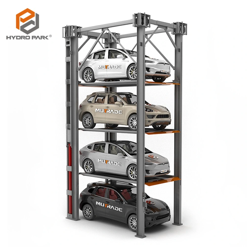 Triple Stacker Parking Lift / Garage Equipment Multi Storey Parking Equipment