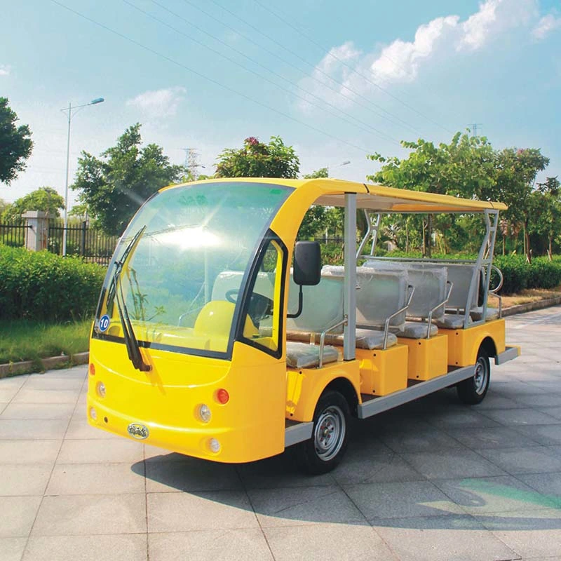 14 escaños Electric Bus Turístico para el turista (DN-14)