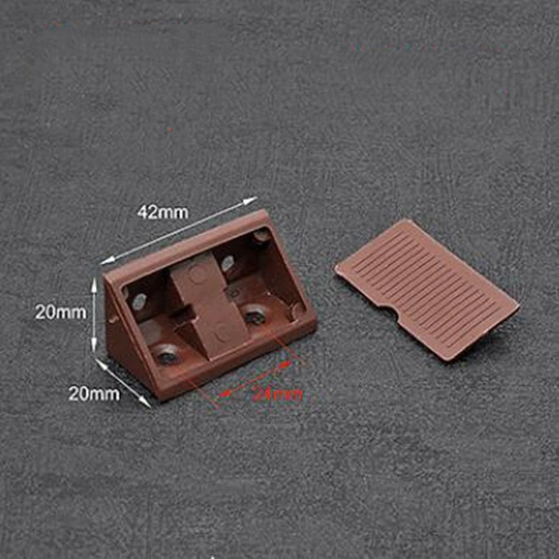 China Low Cost Plastic Corner Blocks Cabinet Accessorries Furniture Feet