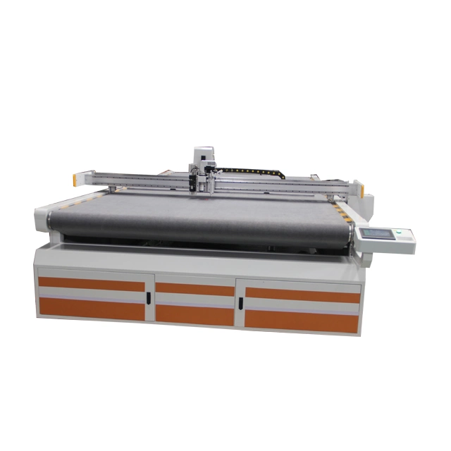 CNC Oscillating Knife Cutting Machine for Leather, Cloth, Carton