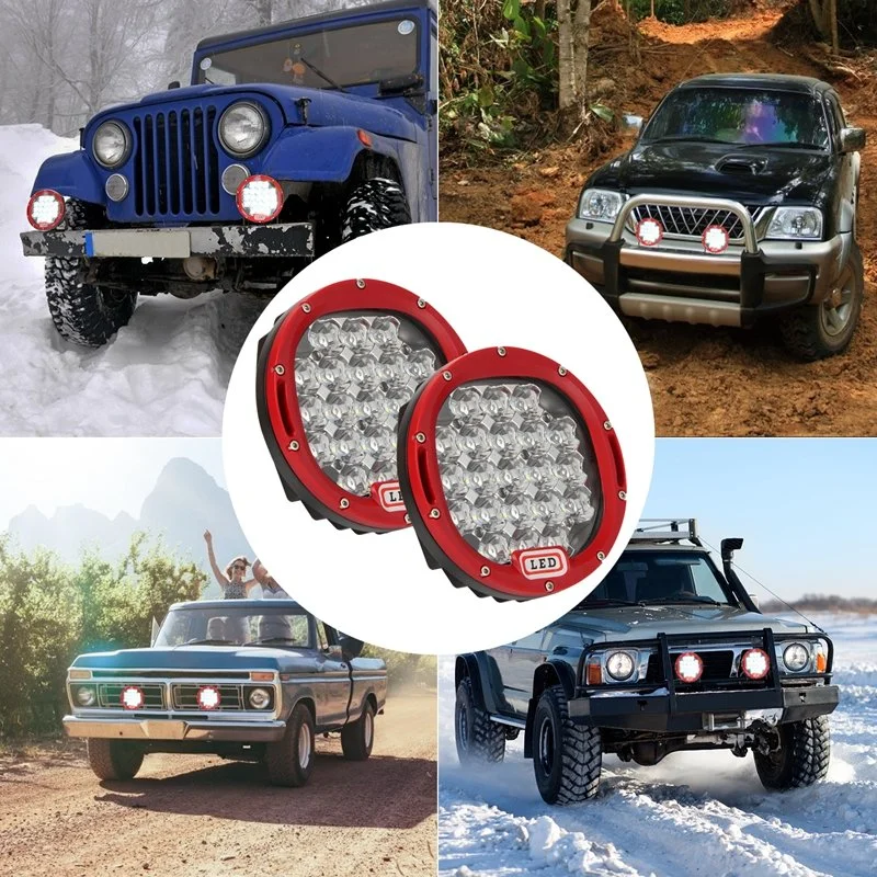 Acessórios para automóvel 300W 7 polegada levou a Luz de Trabalho no veículo tractor Boat jipes SUV ATV Offroad Condução Nevoeiro Lâmpada de Trabalho levou a luz de nevoeiro