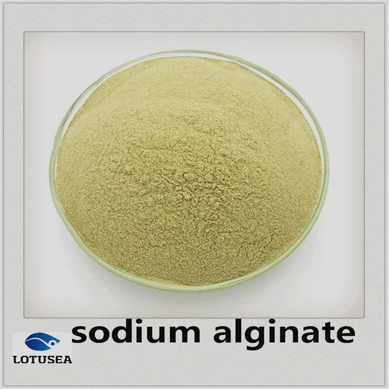 Натрия Alginate Lotusea 100 меш 200 cps для текстильной использовать