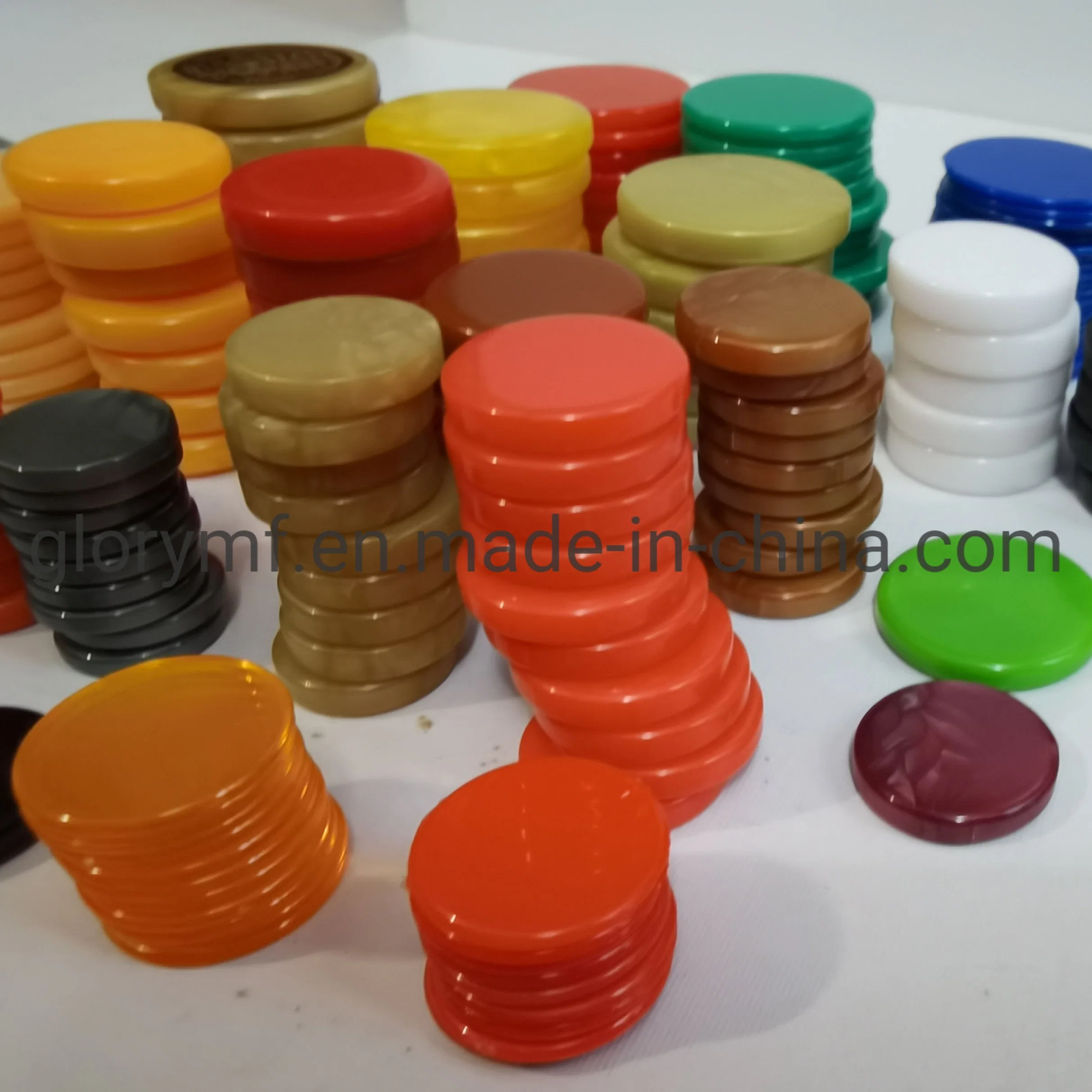 Manufacture Colorful Plastic Poker Chips