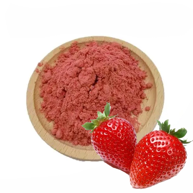 Sheerherb Factory Supply Strawberry Fruit Powder /Freeze Dried Strawberry Powder