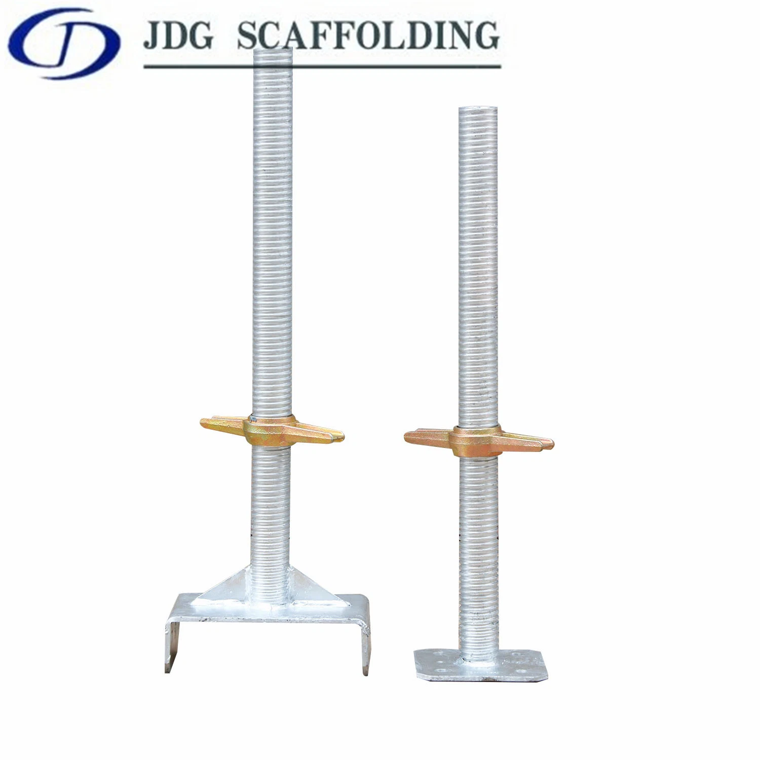 Scaffolding System Hot DIP Galvanized Solid Hollow Adjustable Screw Jack Base