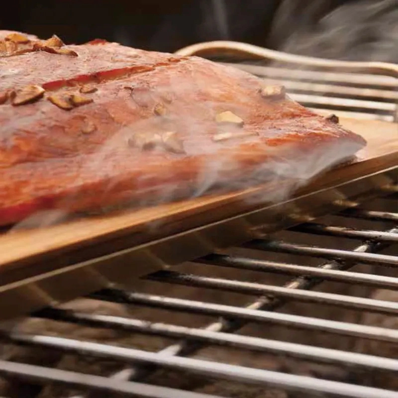 Mayorista/Proveedor de fábrica de acero al carbono Non-Stick barbacoa bandeja para asar con la cremallera de herramientas barbacoas