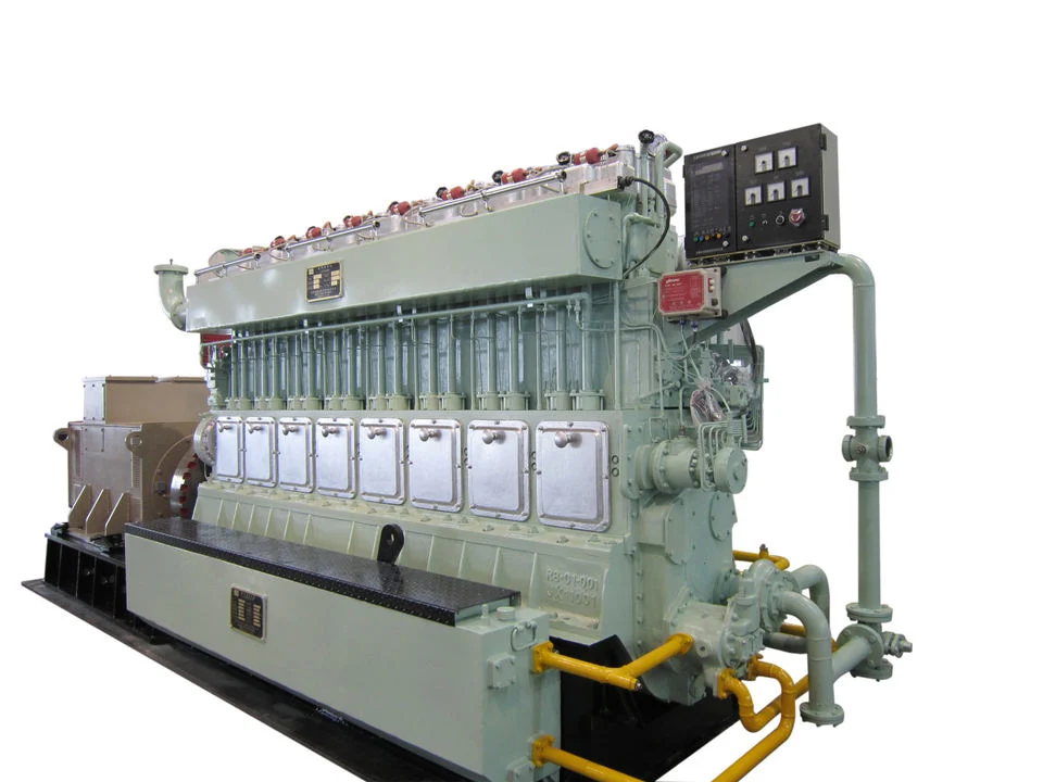 CE Authorized 300 Series 1000kw Low Rpm Producer Gas Generator Set