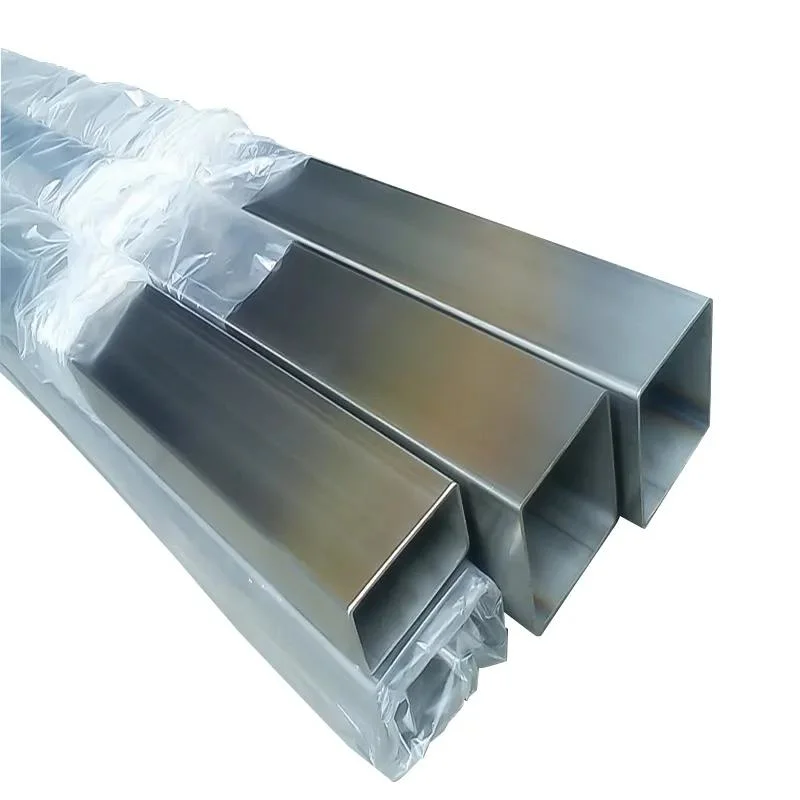 SUS 201 202 304 316 309S 409 904 430 Stainless Steel Square Hollow Pipe Tube/Ss Tube Square for Building Material