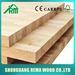 Color E0, Finger Joint Lumber Sheets Boards Laminated Veneer Wood for Construction, Furniture, Decoration, Packing