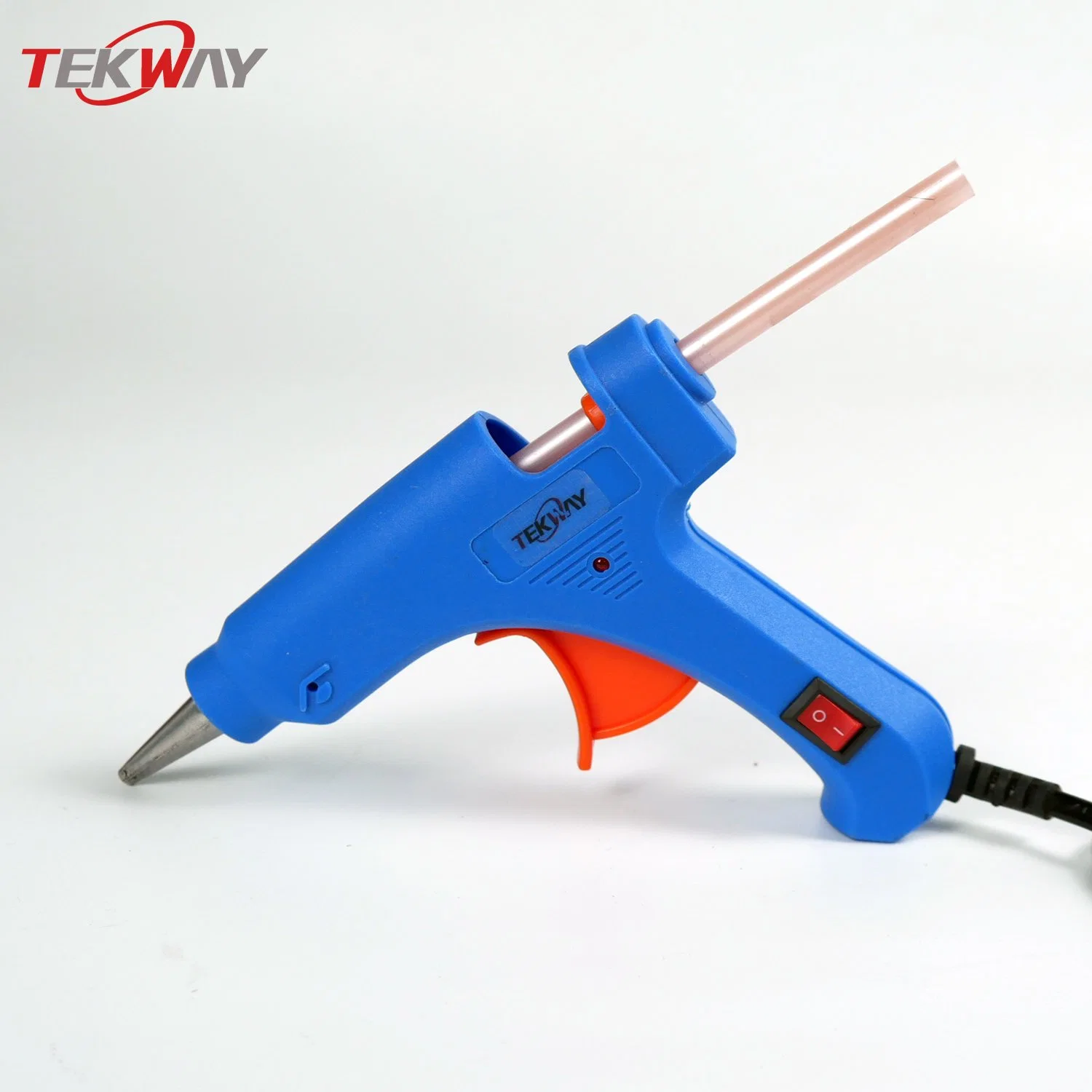 80W Blue Hot Melt Glue Gun with 11mm Glue Sticks