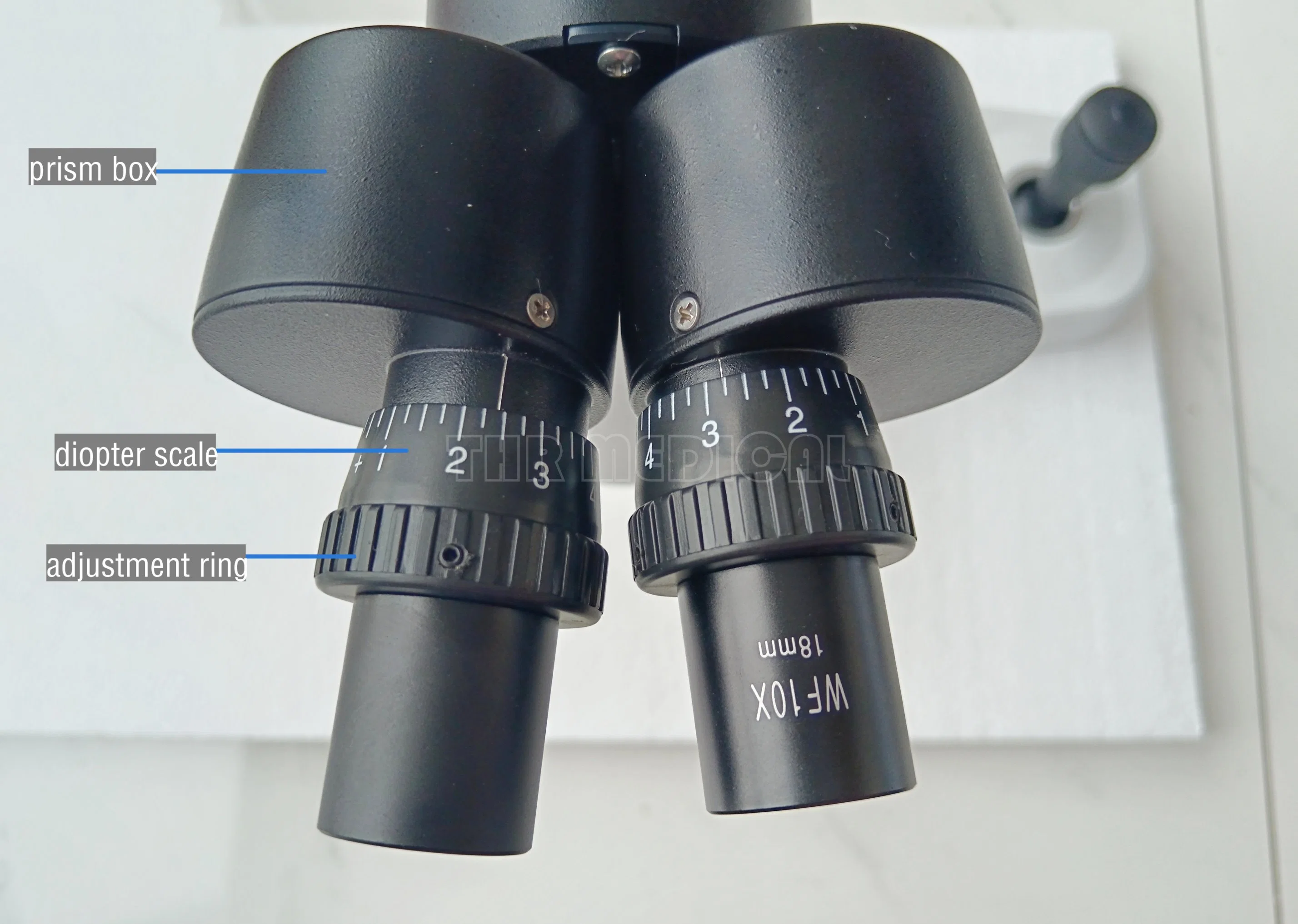 Ophtalmology Equipment Optical Digital LED Slit Lamp Microscope with 2 Maganifications