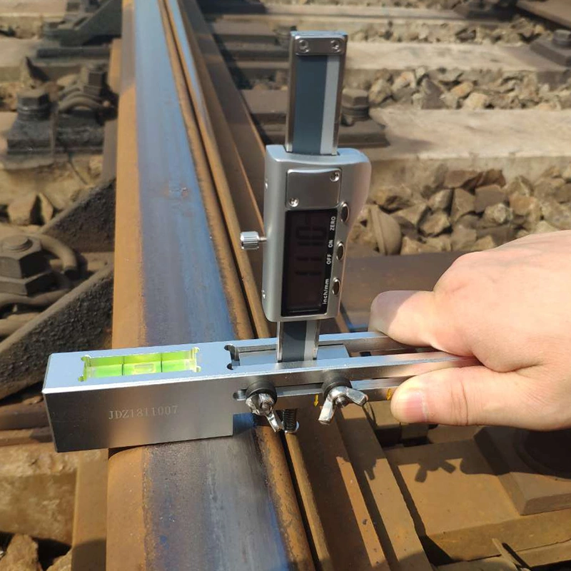 Digital Switch Rail Height Gauge for Switch Rail Wear Measurement