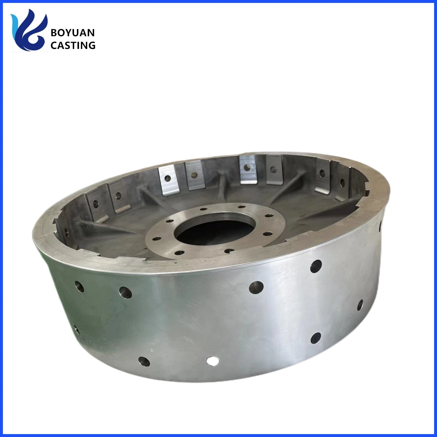 Aluminium Alloy Die Casting Wheel Hub for Rail Transit Fan