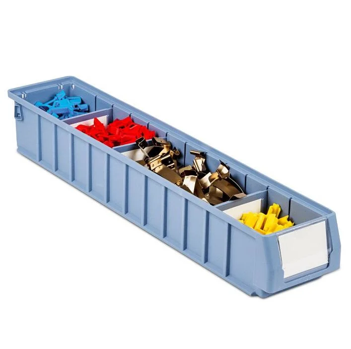 Plastic Tool Organiser Box with Removable Divider