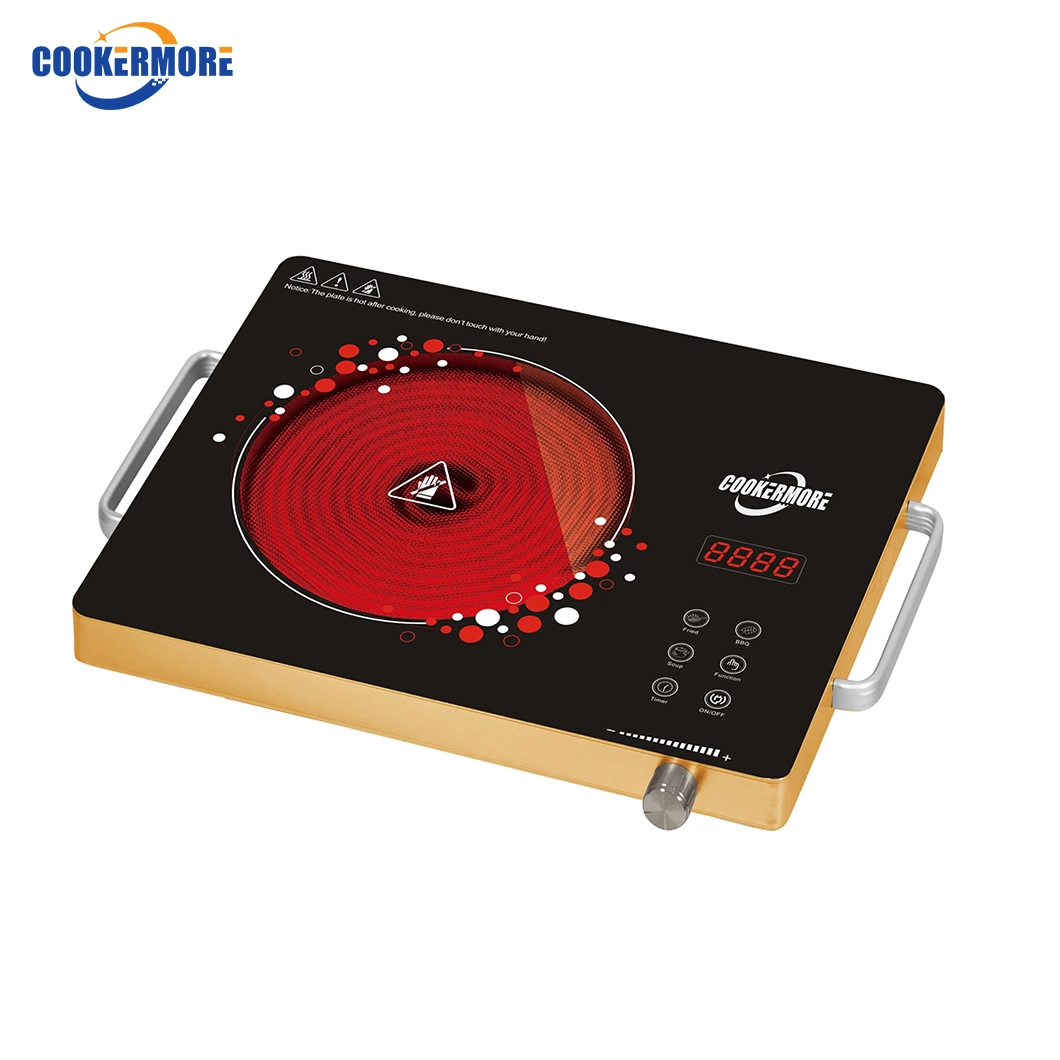 Portable Touch Control Electric Induction Infrared Cooker