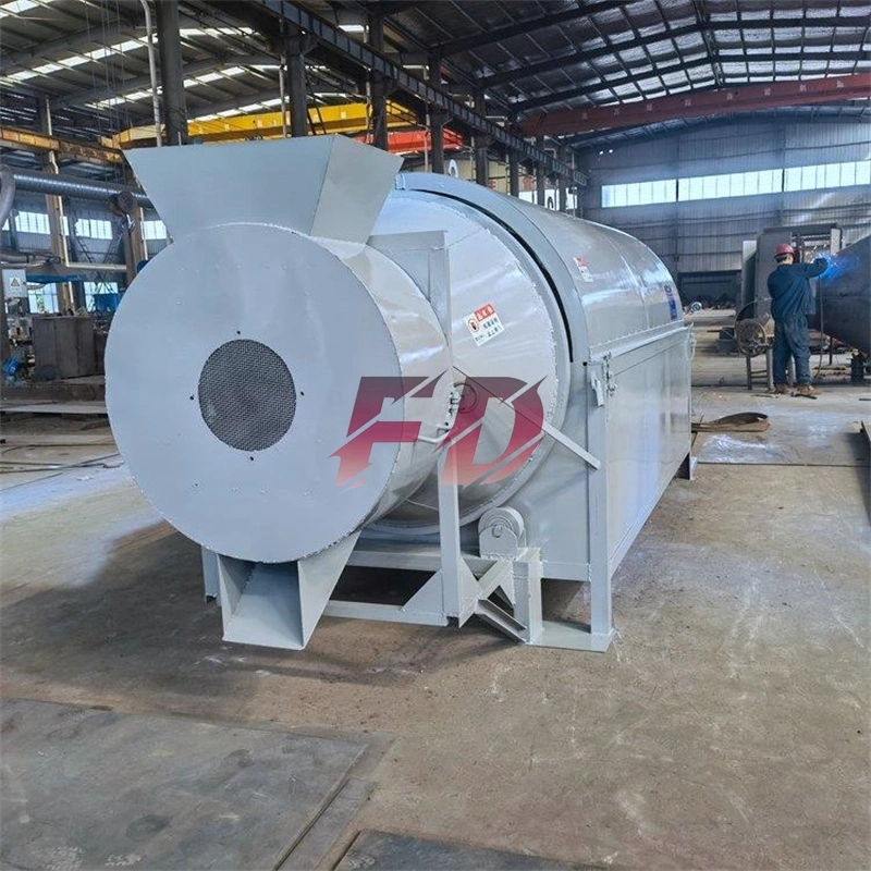 Drum Type Grain, Soybean Residue, Chicken Manure Sand Feed Dryer Equipment