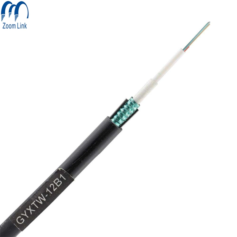 Fibra multimodo de núcleo GYXTW 2 4 6 8 12 Cable óptico