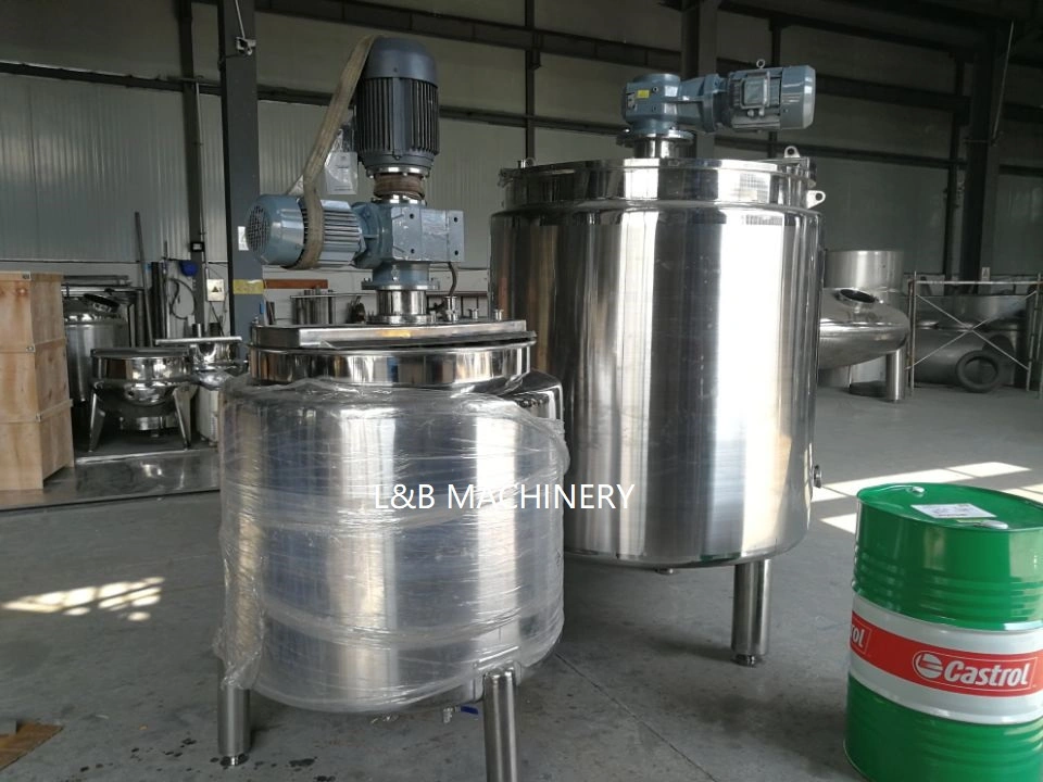 500 Liter Pressure Type Stainless Steel Jacketed Vessel