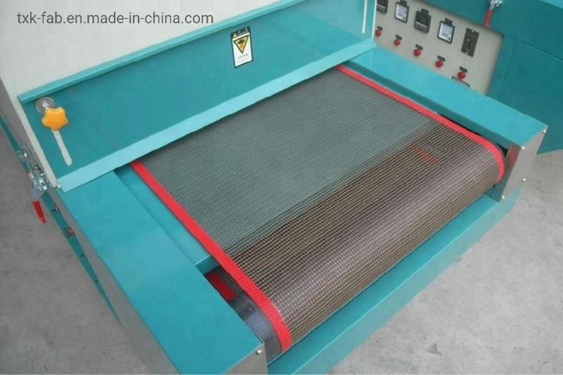 PTFE Fabric PTFE Mesh Conveyor Belt for Screen Printing Machine