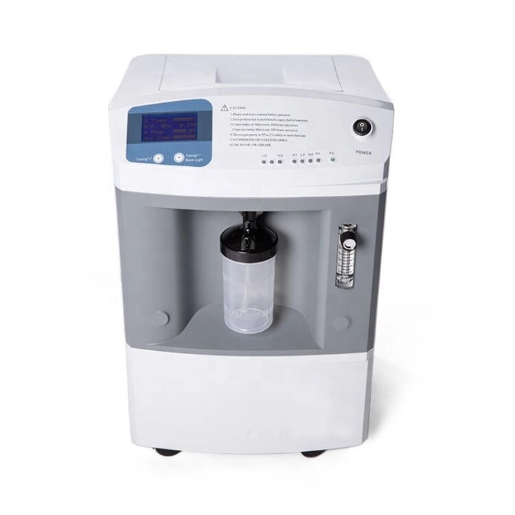 CE ISO Approved Oxygen Concentrator 0-5lpm Flow Rate Medical Portable Equipment