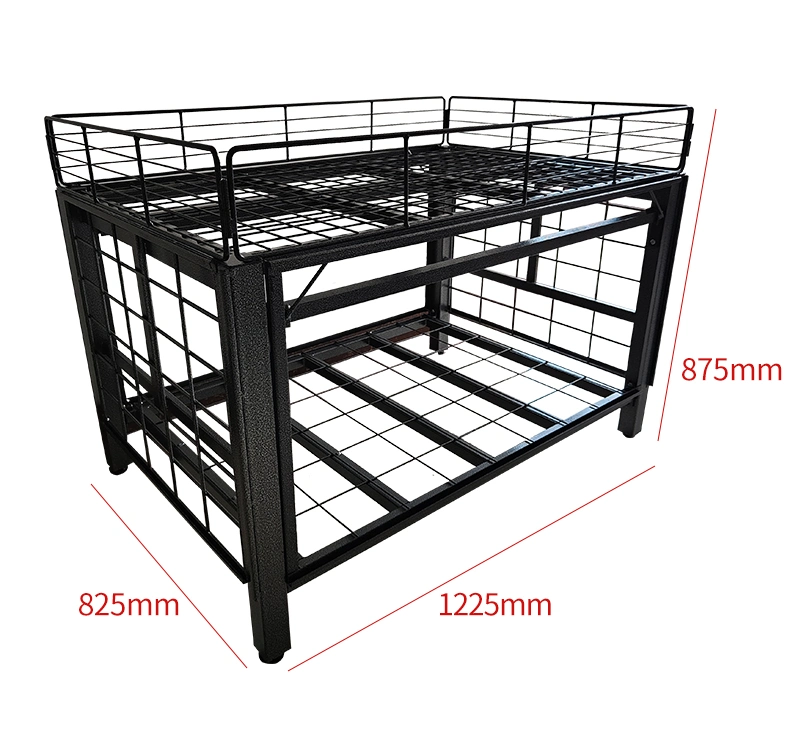 Supermarket Promotion Desk Special Offer Counter Display Iron Display Counter Stand Promotion Table