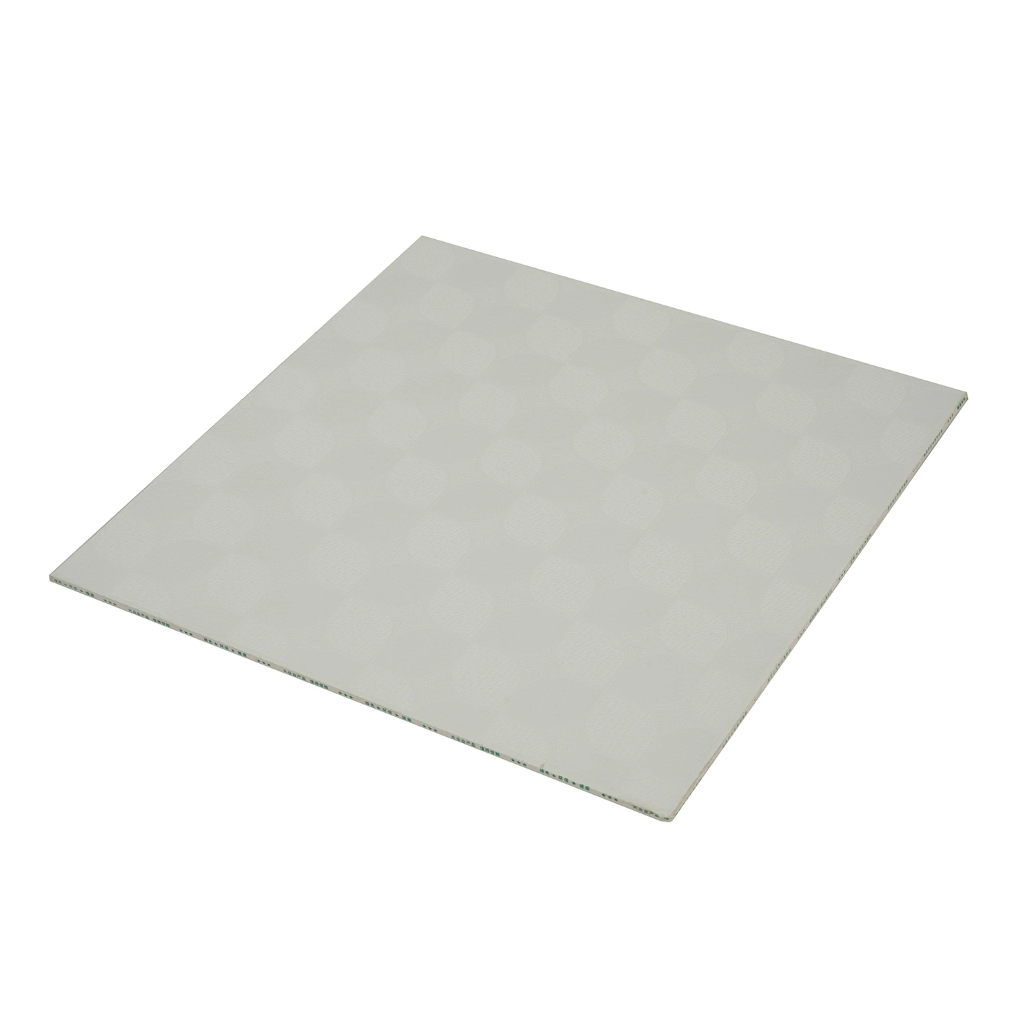 Lagest Fábrica Precio Competitivo Mejor Calidad Azulejo de Techo de Yeso Laminado de Vinilo PVC para Techo con Espalda de Papel de Aluminio 600*600*7/8mm