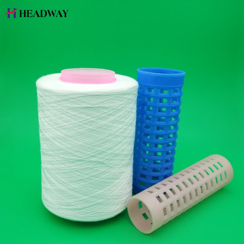 Hot Selling Spun Yarn 32/2 Polyester Yarn Ring Spun with Good Quality 100% Polyester Spun Yarn Virgin