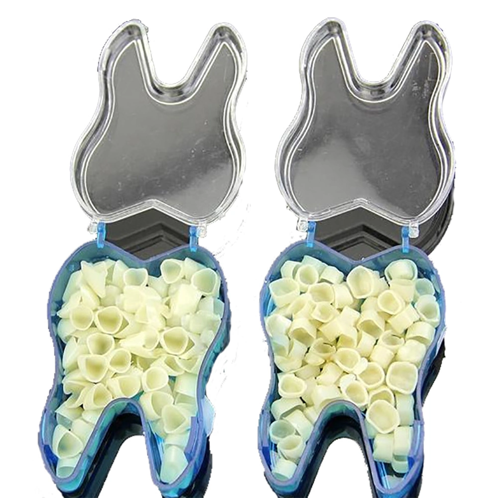 Hot Selling Dental Disposable Products Materials Dental Tental Interporated Crown for أسنان أمامية وخلفية 50 جهاز كمبيوتر شخصي/صندوق