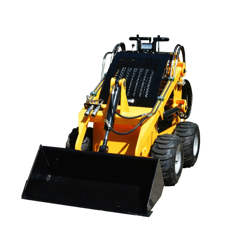 Small Skid Steer Front End with Bucket Mini Steer Loader Attachment Skidsteer