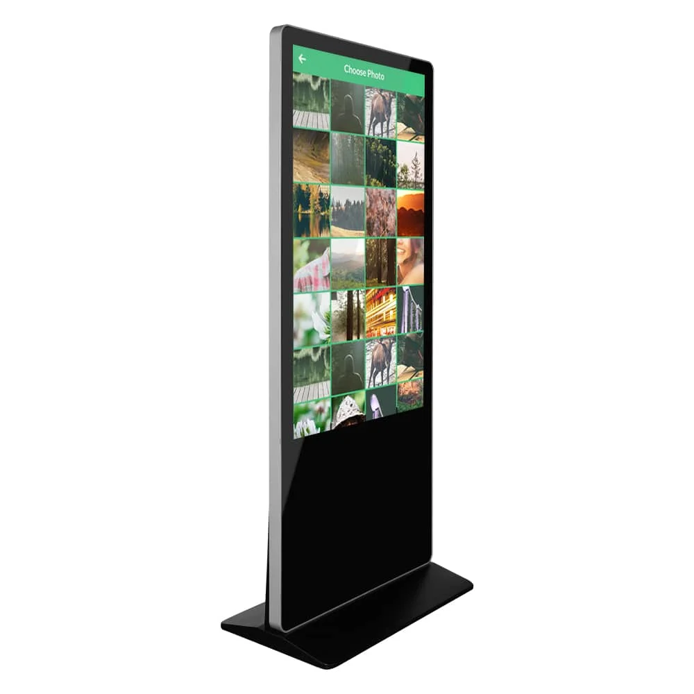 43 Inch Indoor Floor Standing Digital Signage Player Shopping Mall Big LED Screen Vertical LCD Advertising TV