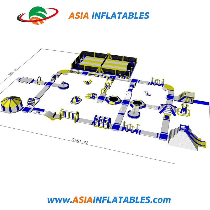 Floating Island Inflatable Water Sport Games Water Park Equipment