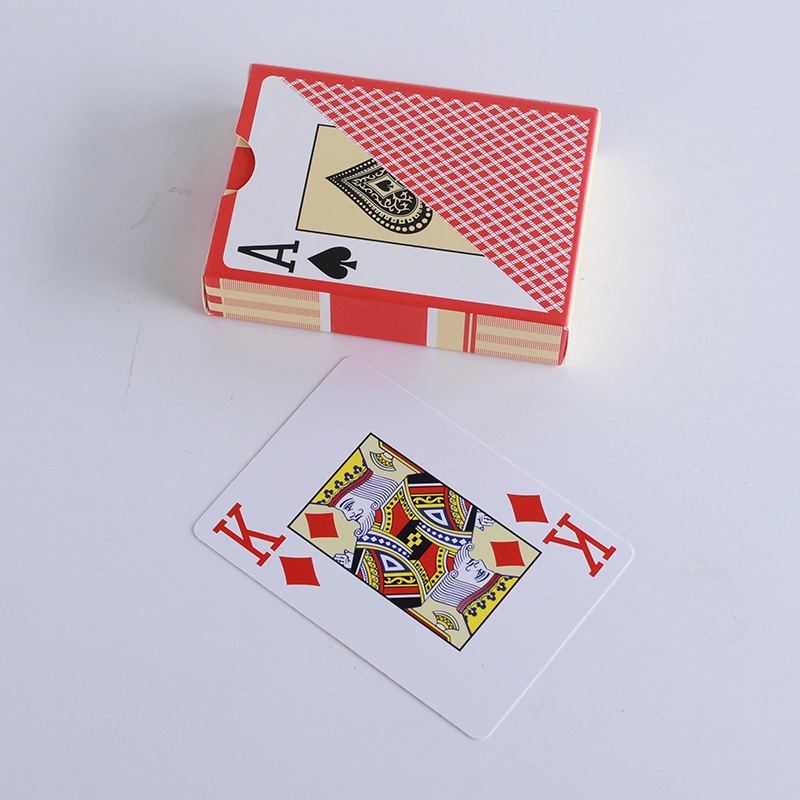 Cartão de jogo em branco personalizado impressão de cartões de póquer em plástico PVC