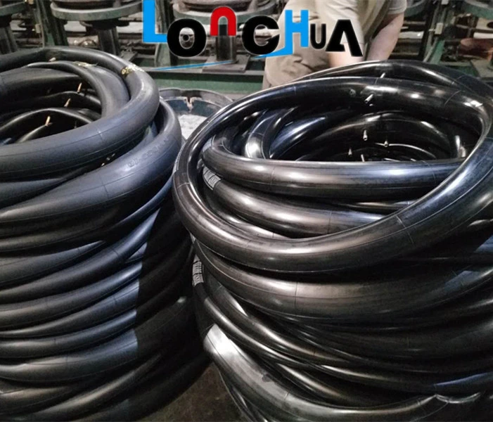 Butyl and Natural Motorcycle Inner Tube with ISO Certification (110/90-16)