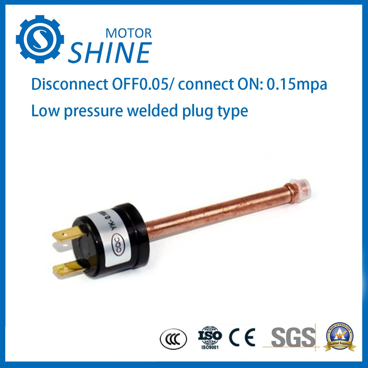 Single Cut Single Thrower Auto-Reset Pressure Control Air Pressure Switch