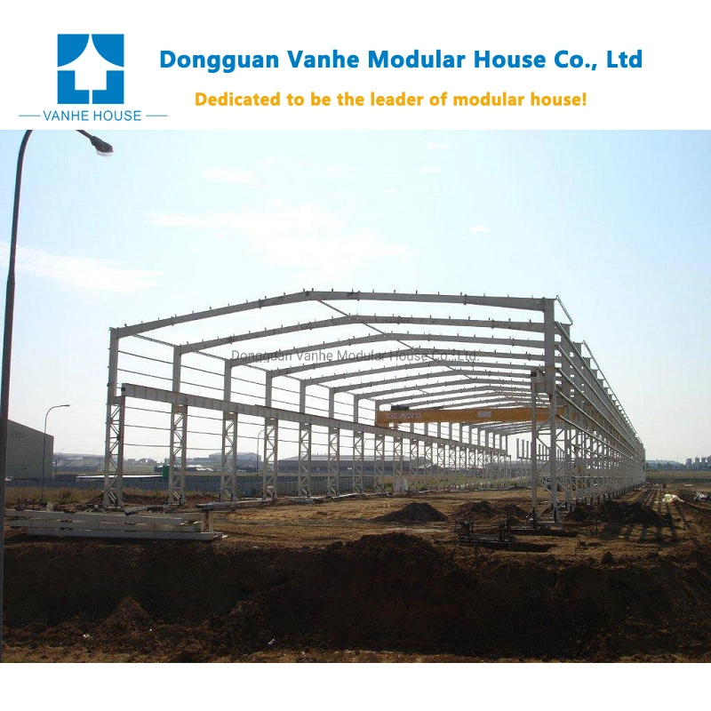 China Prefabricated Galvanized Structural Steel Building Warehouse Workshop