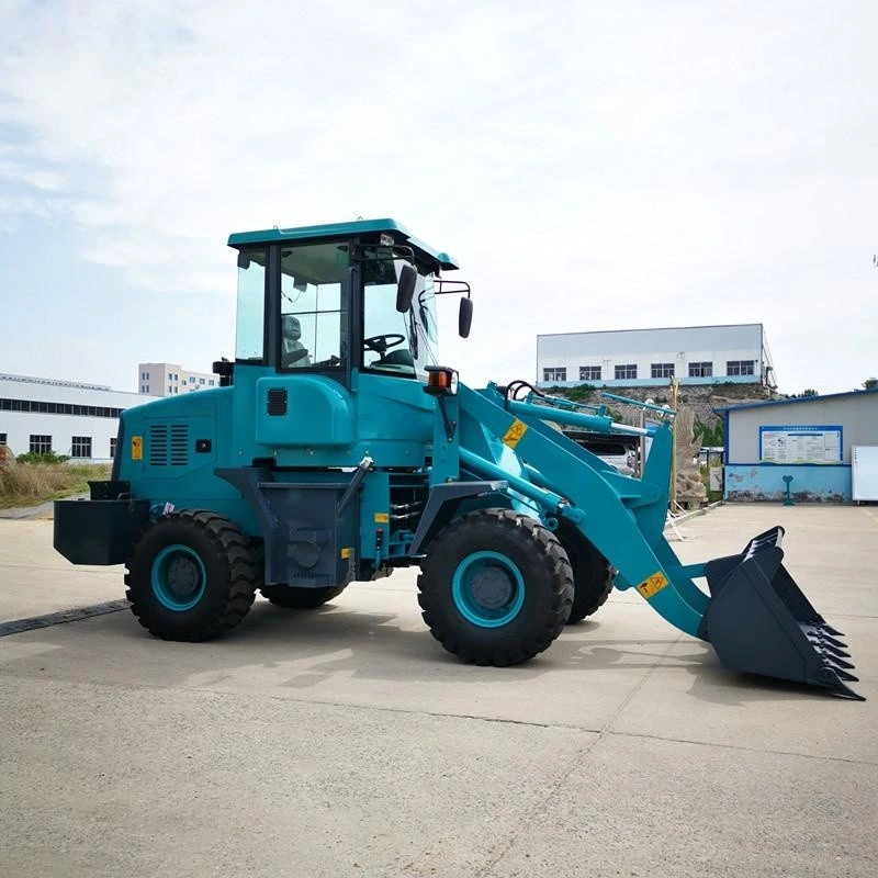 Garden 1 Ton 1.2 Ton Mini Wheel Loader with Flexible Steering and Comfortable Operation CE Approved.