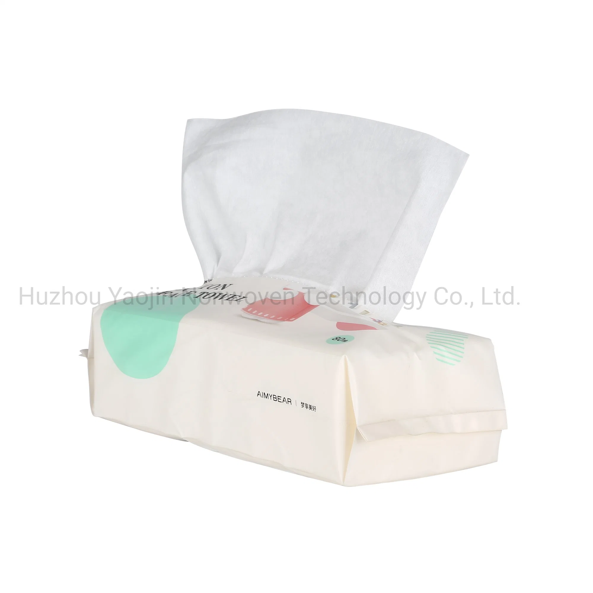 China Non Woven Face Towel Facial Cotton Tissue Makeup Remover Disposable Face Towel