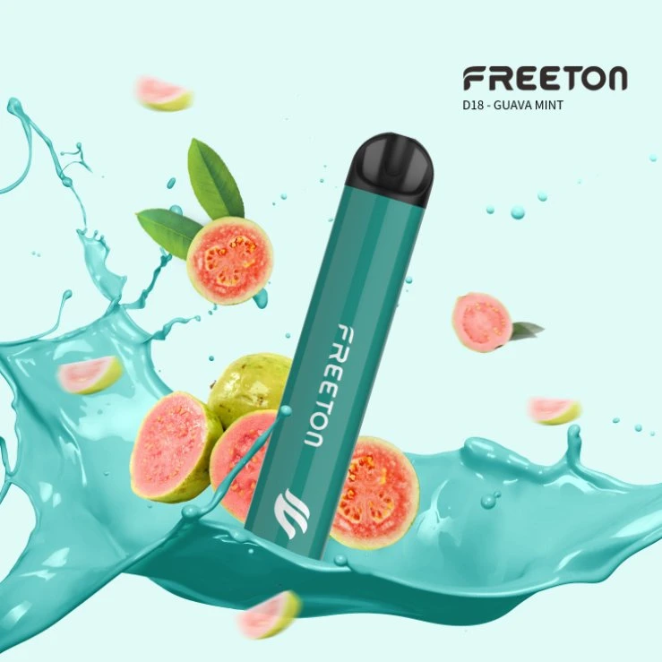 FREETON 2021 Nuevo Diseño vaporizador recargable Muestra gratuita 1500 inhalaciones Mini dispositivo desechable Vape Pen