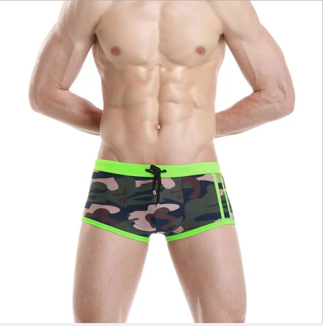 Men's Camouflage Briefs High Quality Strechable Shorts Men Underwear Boxers