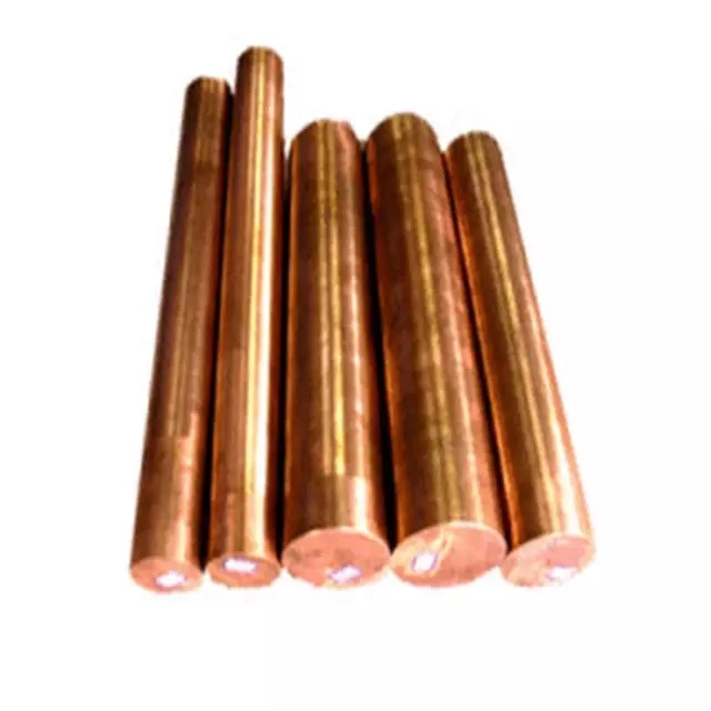 High Quality C11000 C10100 Dia 2-90mm Round Rod Hard Half-Hard 99.9% Pure Red Copper Red